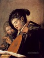 Zwei Jungen Singen Porträt Niederlande Goldene Zeitalter Frans Hals